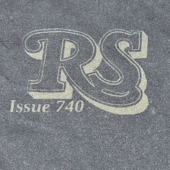 Rolling Stone Cover: Jerry Garcia SS Black / Dip Dye Unisex Tee - Picture 3 of 6